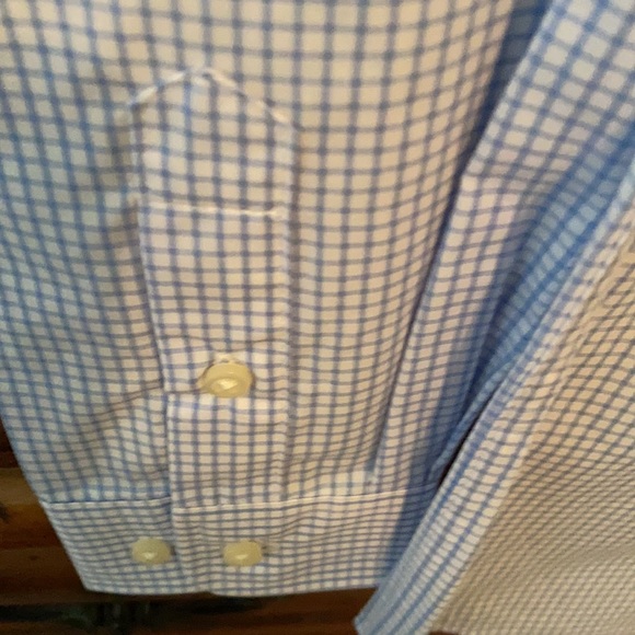 Cat and Jack size medium 8-10 Design is white and blue squares - Picture 5 of 8